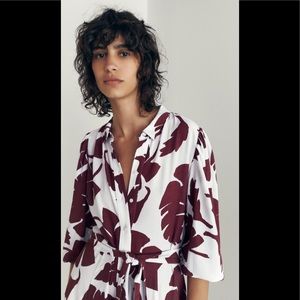 Zara PRINT DRESS